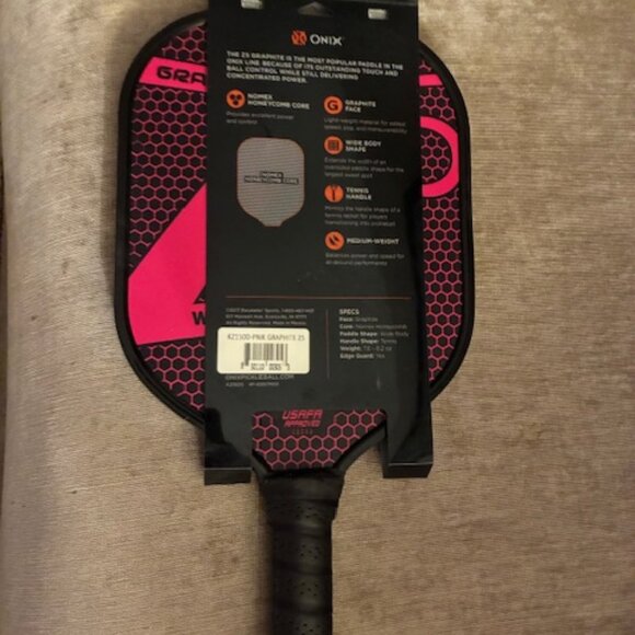 New Onix Z5 Graphite 12mm Pickleball Paddle - Picture 3 of 3